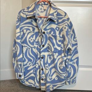 Billabong fleece button down